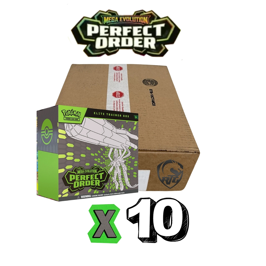 [PREVENTA 27/03/2026] Case x 10 – Perfect Order – Elite Trainer Box – Inglés 1