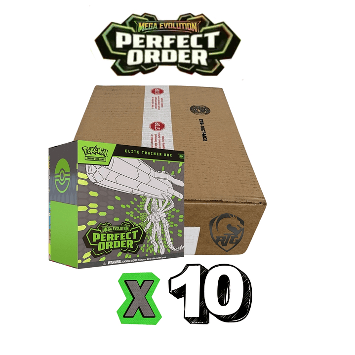 [PREVENTA 27/03/2026] Case x 10 – Perfect Order – Elite Trainer Box – Inglés 1