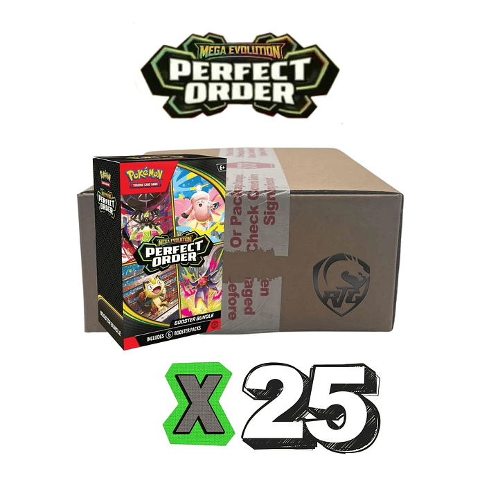 [PREVENTA 27/03/2026] Case x 25 – Perfect Order – Booster Bundle – Inglés 1