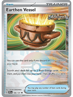 Earthen Vessel [Poke Ball] #106/131 Pokémon Prismatic Evolutions