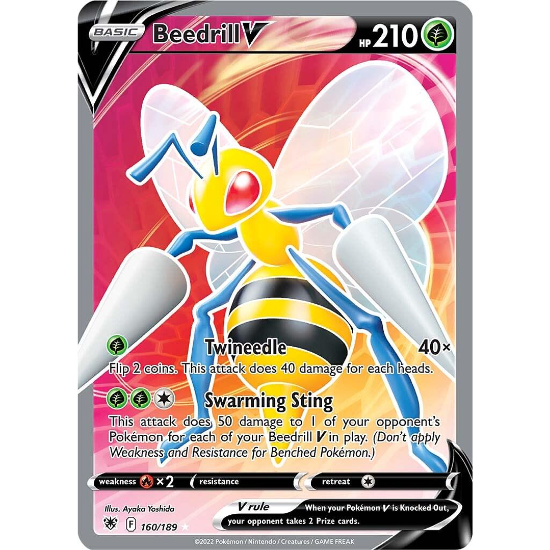 Beedrill V #160/189 Pokémon Astral Radiance 1