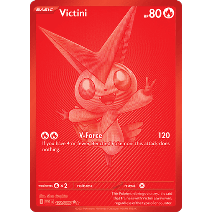 Victini #172/86 White Flare 1