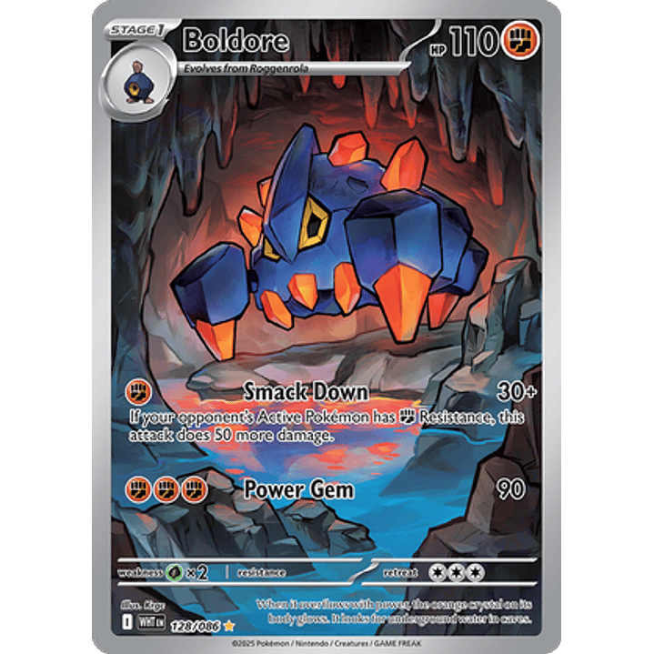 Boldore #128/86 White Flare 1