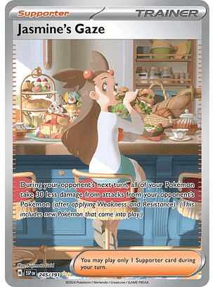 Jasmine's Gaze #245/191 Pokémon Surging Sparks