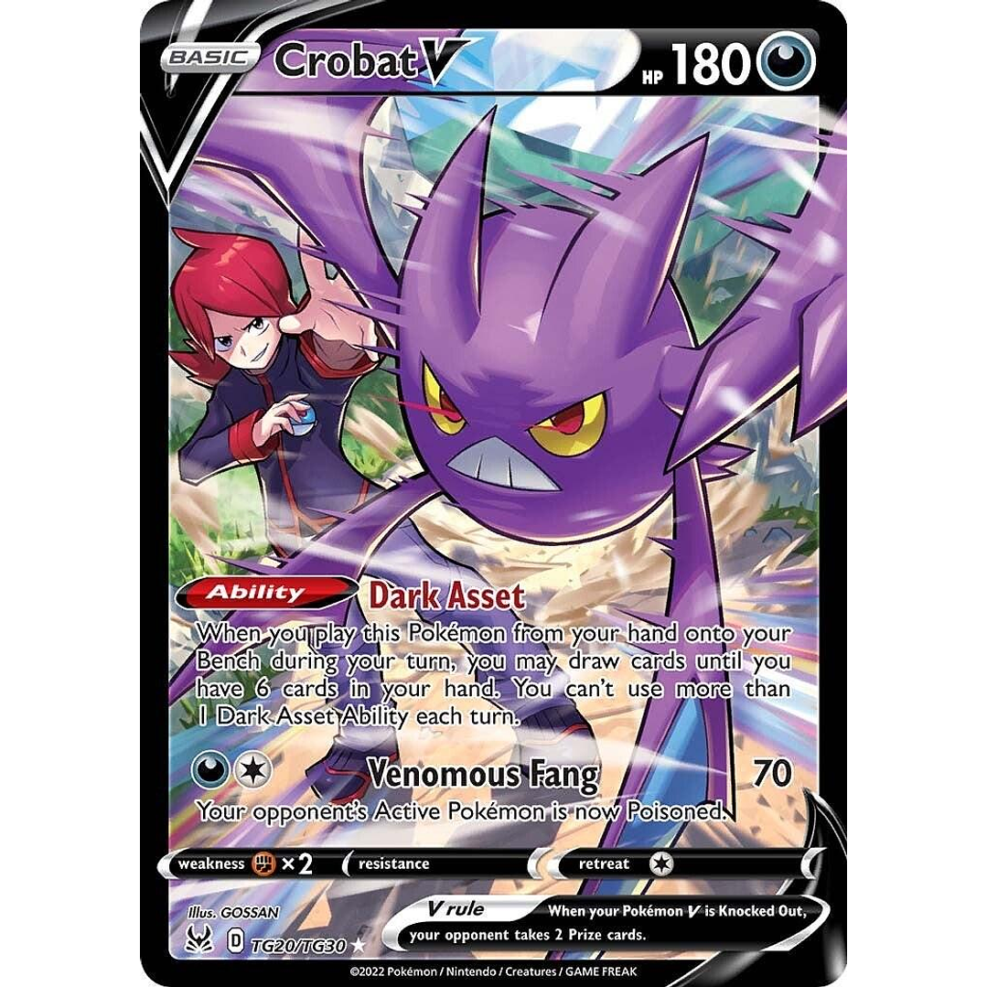 Crobat V #TG20/TG30 Pokémon Lost Origin 1
