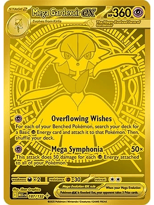 Mega Gardevoir ex #187/132 Mega Evolution