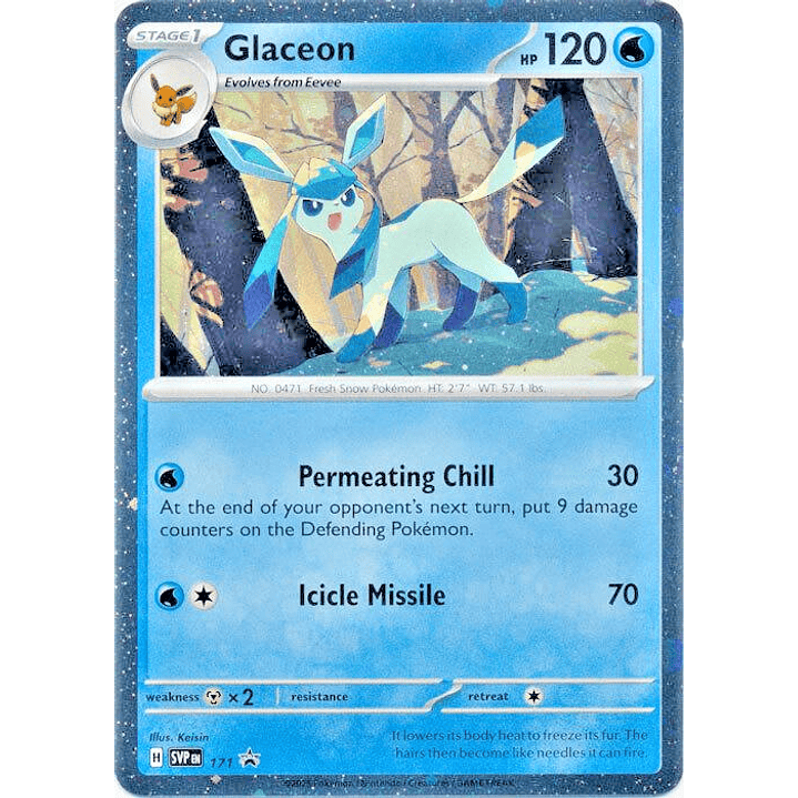 Glaceon #171 Pokémon Promo 1
