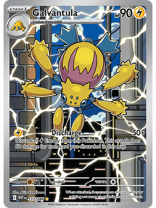 Galvantula #117/86 White Flare