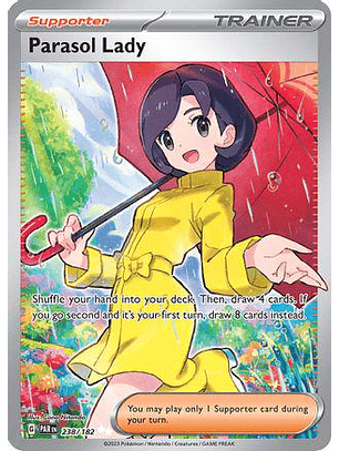 Parasol Lady #238/182 Pokémon Paradox Rift