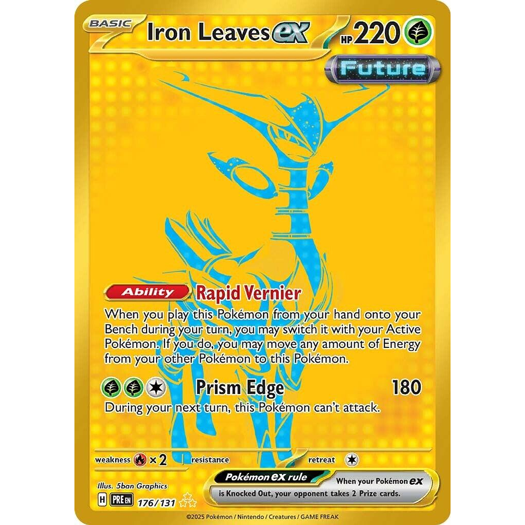 Iron Leaves ex #176/131 Pokémon Prismatic Evolutions 1
