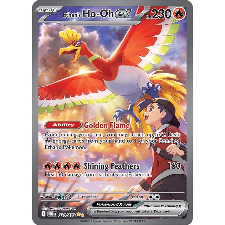 Ethan's Ho-Oh #230/182 1