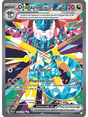 Dragapult ex #165/131 Pokémon Prismatic Evolutions