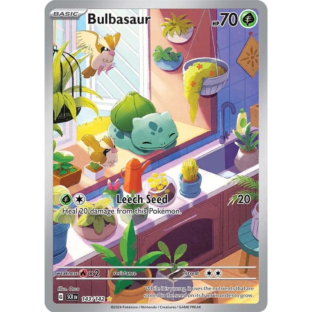 Bulbasaur #143/142 Pokémon Stellar Crown 1