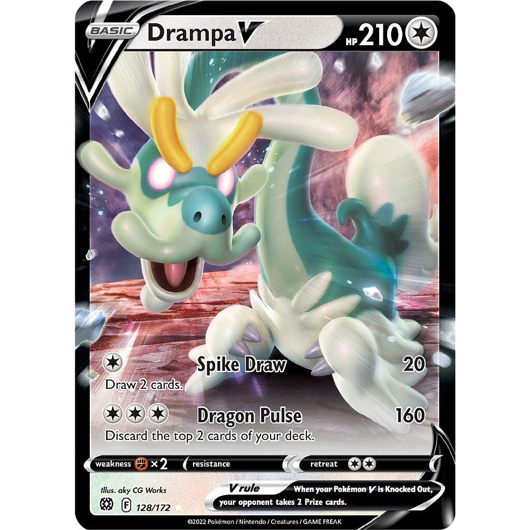Drampa V #128/172 Pokémon Brilliant Stars 1