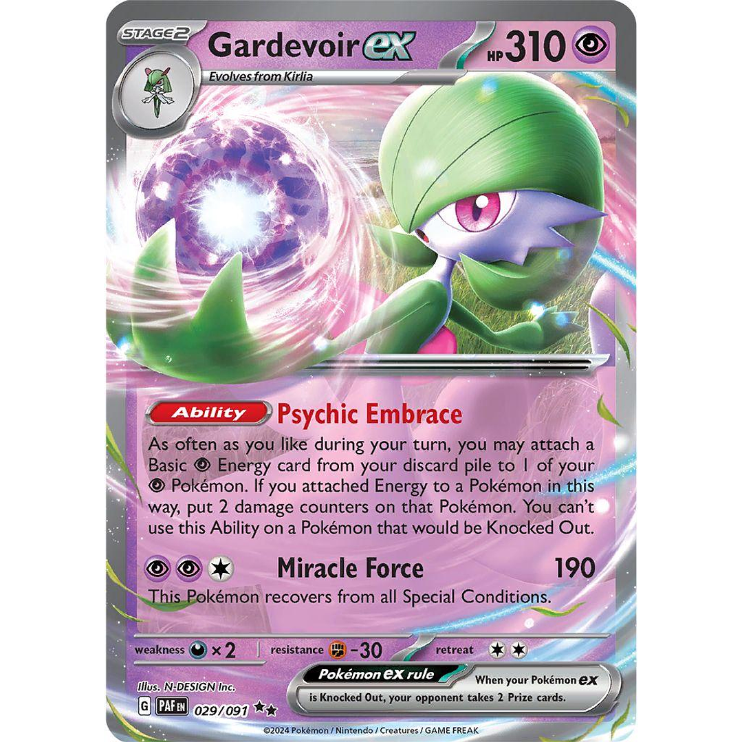 Gardevoir ex #29/91 Pokémon Paldean Fates 1