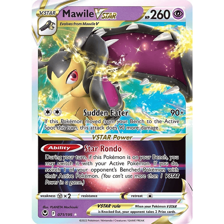 Mawile VSTAR #71/195 Pokémon Silver Tempest  1