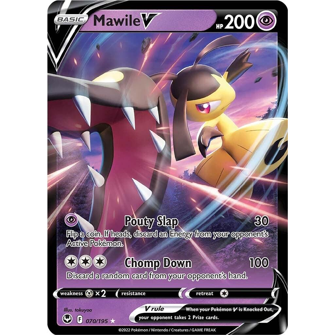 Mawile V #70/195 Pokémon Silver Tempest 1