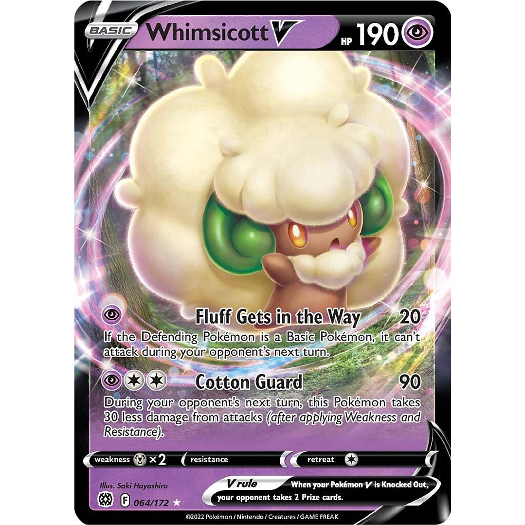 Whimsicott V #64/172 Pokémon Brilliant Stars 1