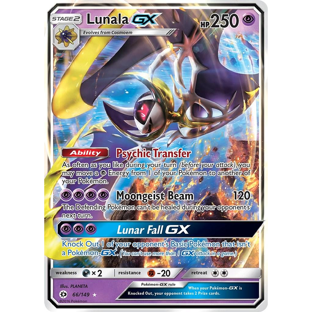 Lunala GX #66/149 Pokémon Sun & Moon 1