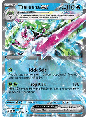 Tsareena ex #46/182 Pokémon Paradox Rift