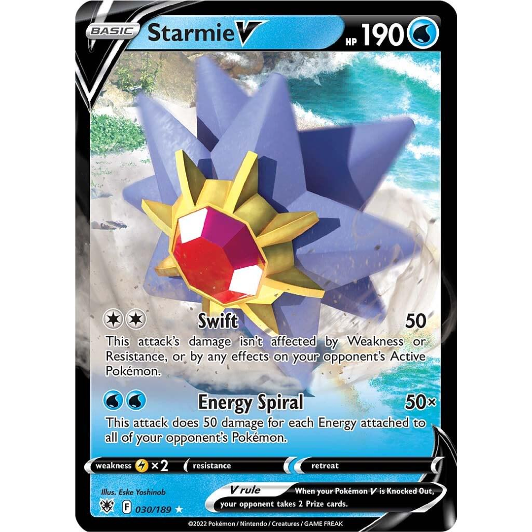 Starmie V #30/189 Pokémon Astral Radiance 1