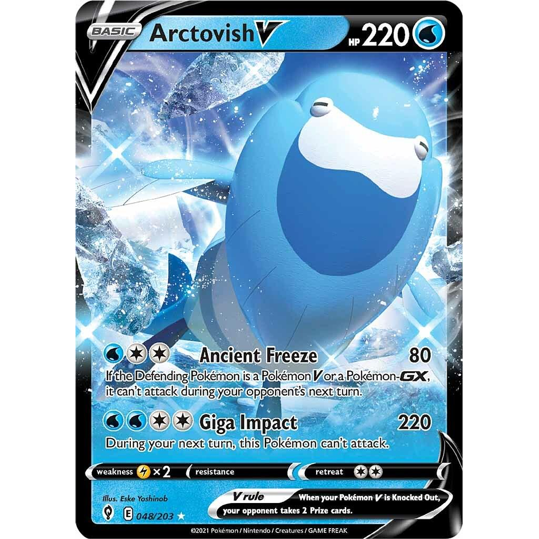 Arctovish V #48/203 Pokémon Evolving Skies 1