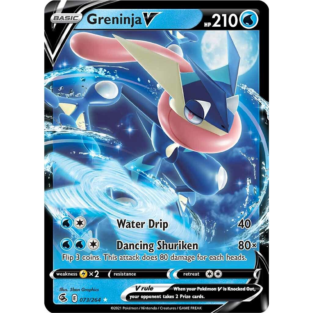 Greninja V #73/264 Pokémon Fusion Strike 1