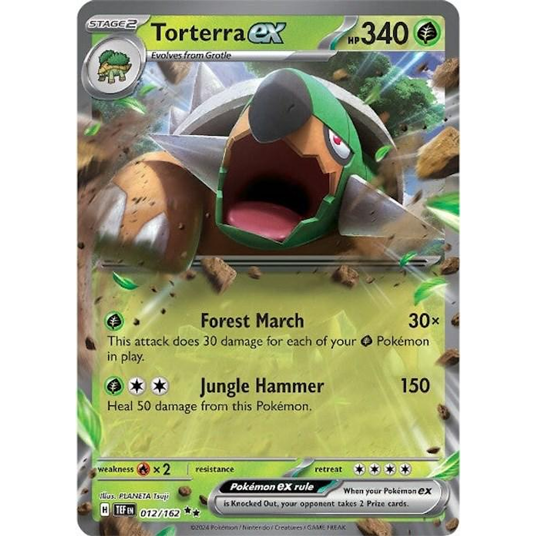 Torterra ex #12/162 Pokémon Temporal Forces 1