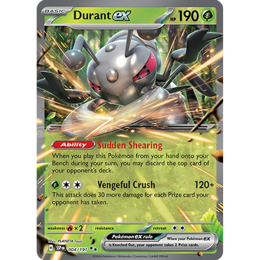Durant ex #4/191 Pokémon Surging Sparks 1