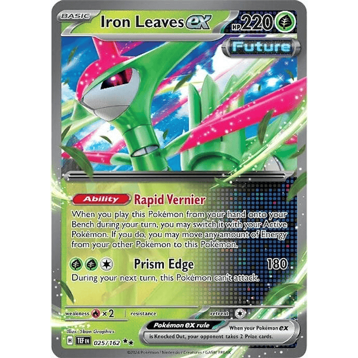 Iron Leaves ex #25/162 Pokémon Temporal Forces 1