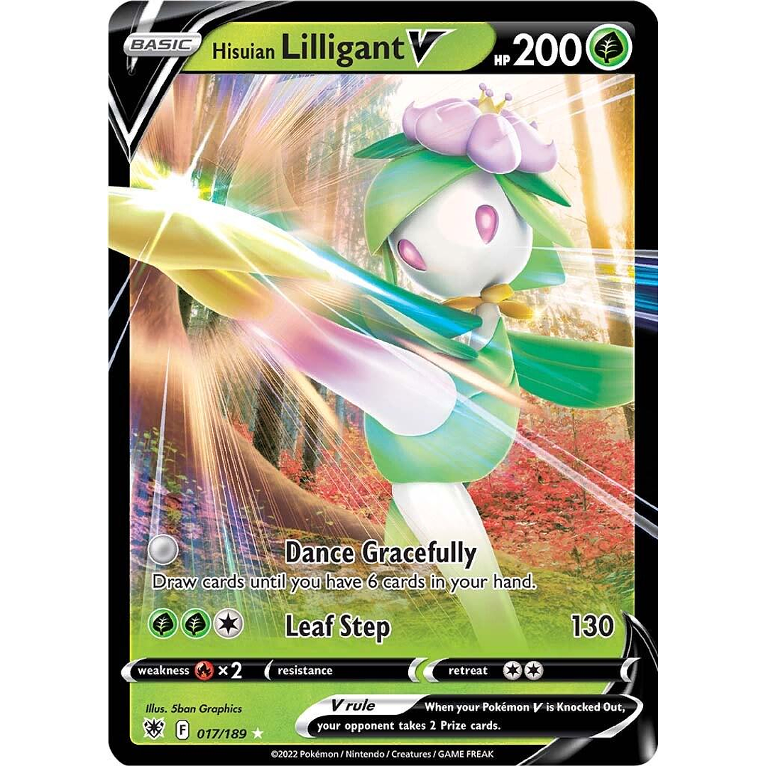 Hisuian Lilligant V #17/189 Pokémon Astral Radiance 1
