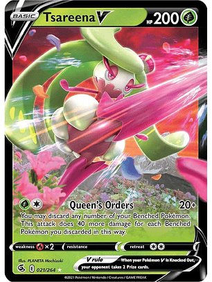 Tsareena V #21/264 Pokémon Fusion Strike