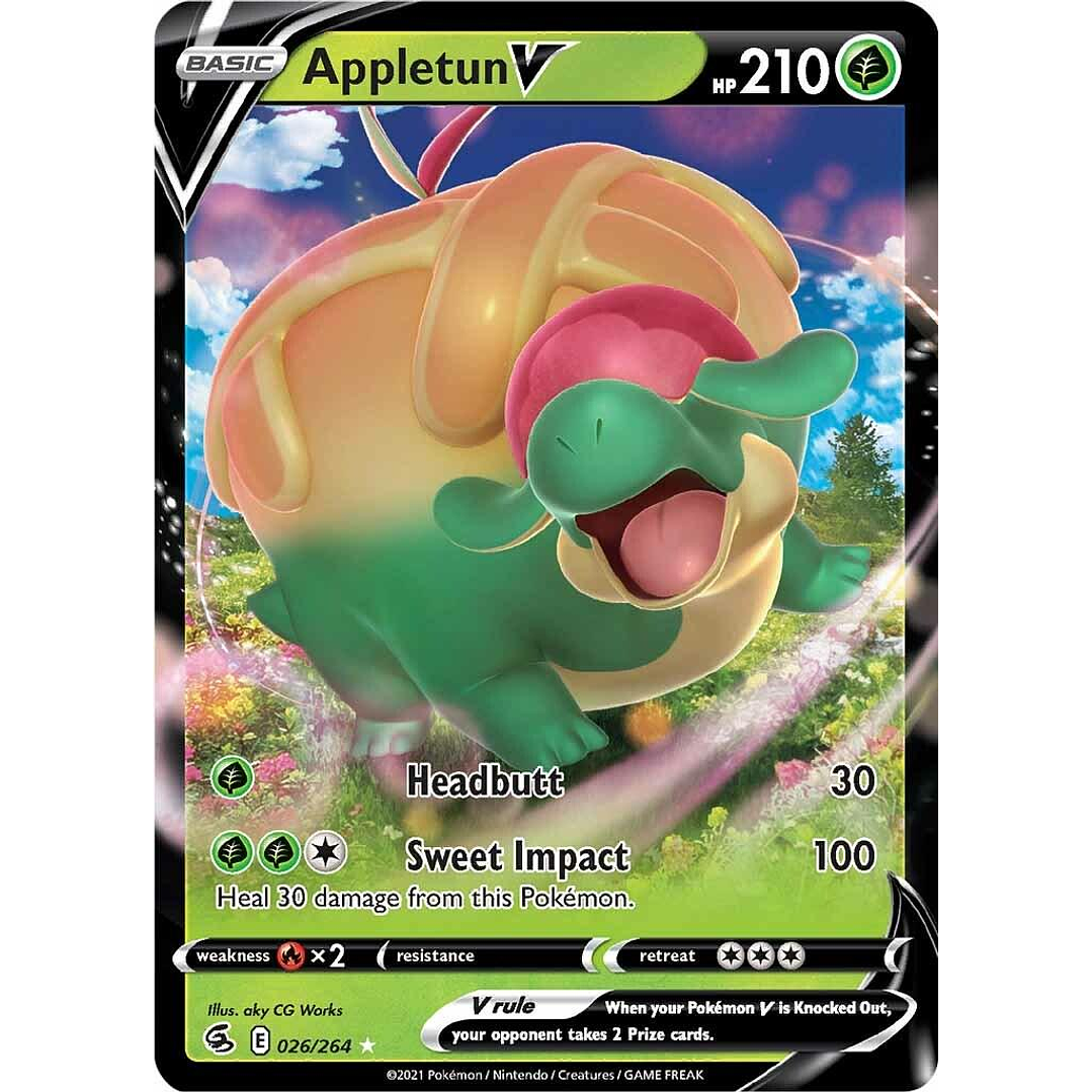 Appletun V #26/264 Pokémon Fusion Strike 1