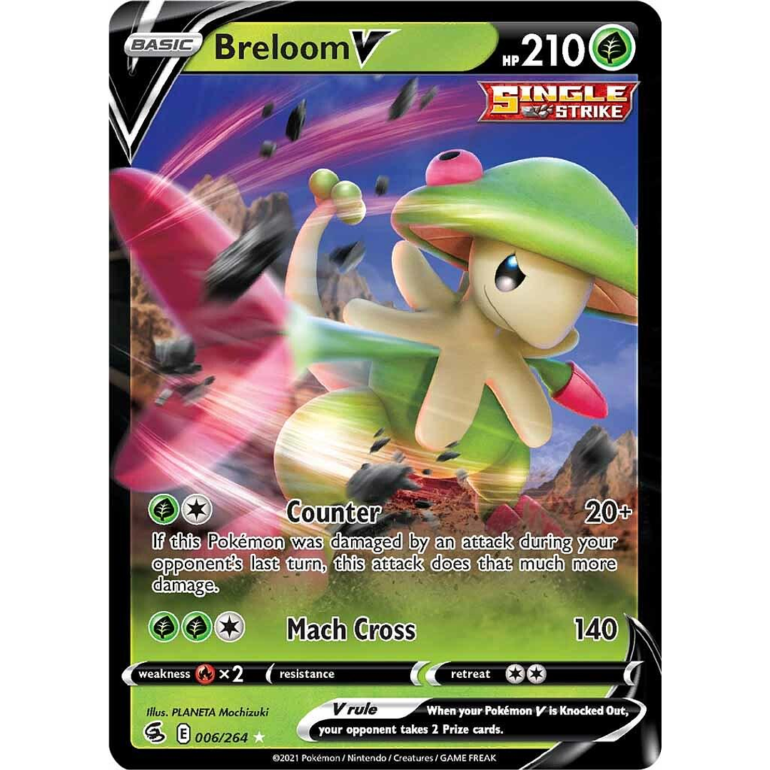 Breloom V #6/264 Pokémon Fusion Strike 1