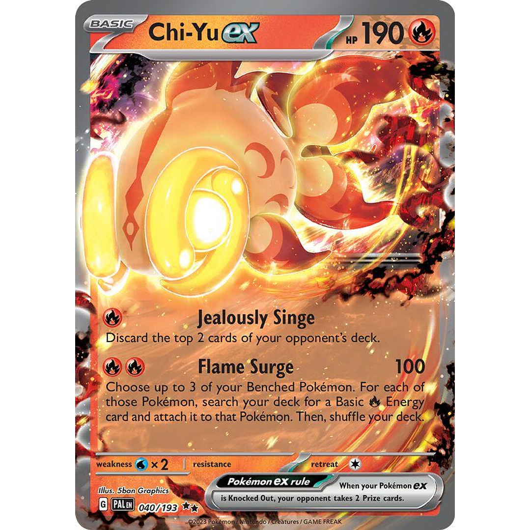 Chi-Yu ex #40/193 Pokémon Paldea Evolved 1