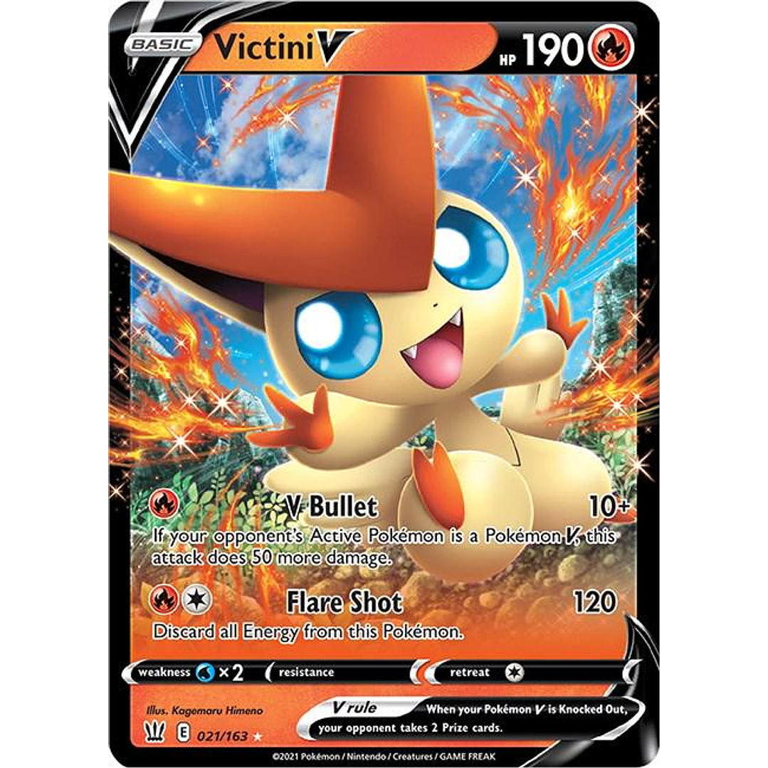 Victini V #21/163 Pokémon Battle Styles 1
