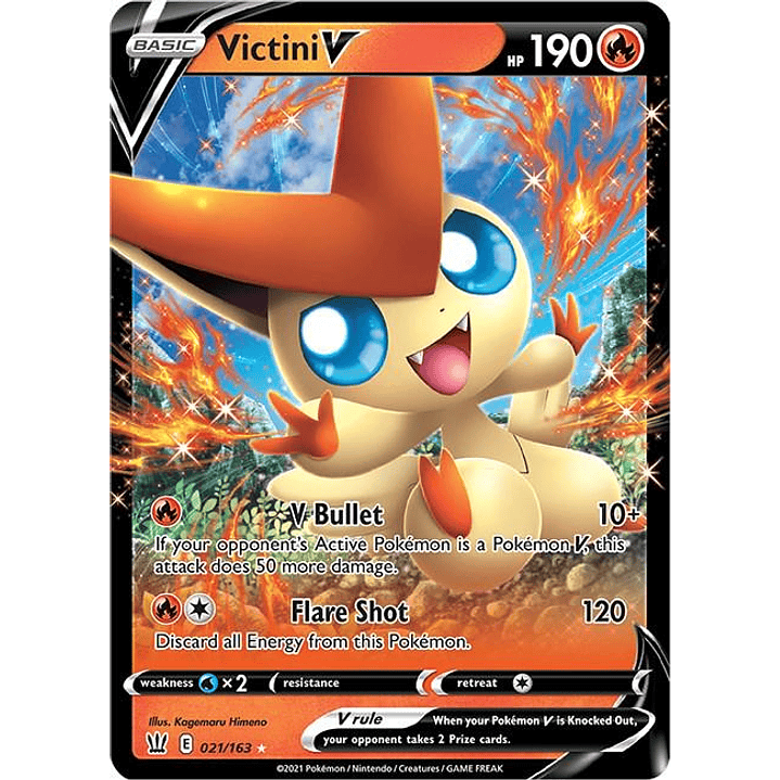 Victini V #21/163 Pokémon Battle Styles 1