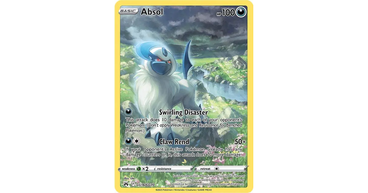Absol #GG16/GG70 Pokémon Crown Zenith