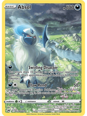 Absol #GG16/GG70 Pokémon Crown Zenith