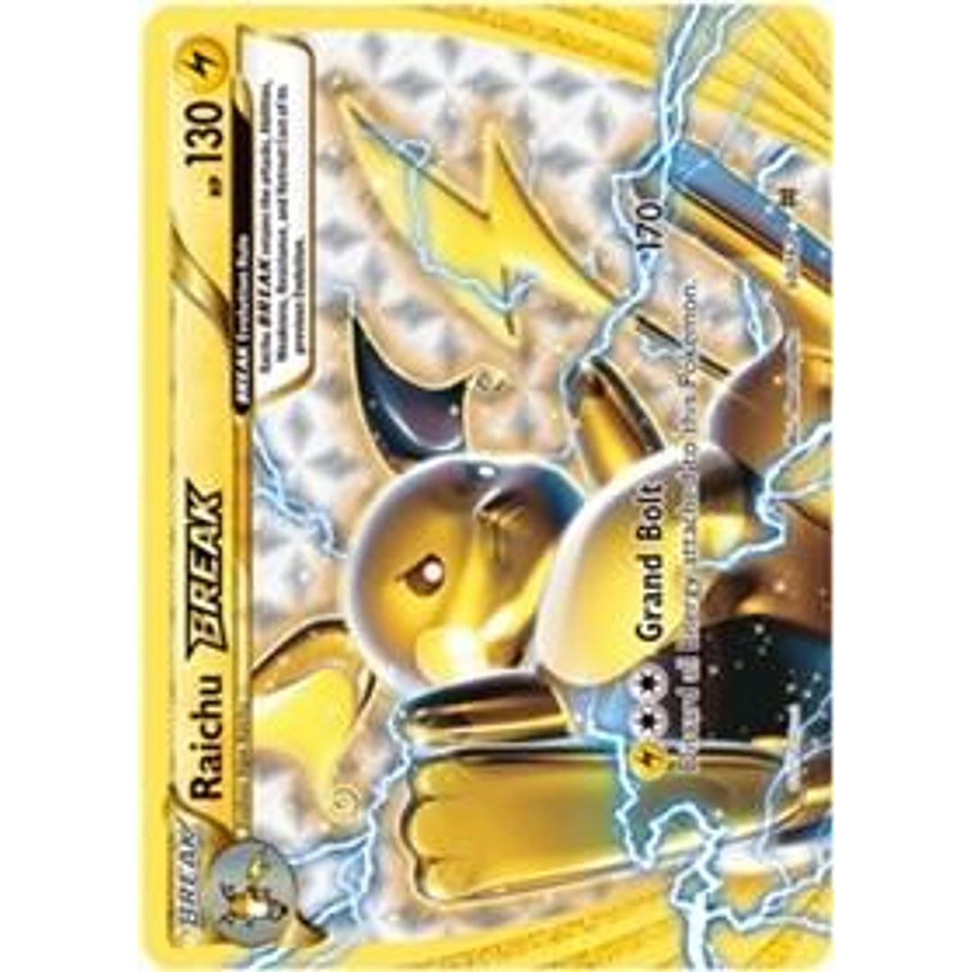 Raichu BREAK #50/162 Pokémon BREAKthrough 1