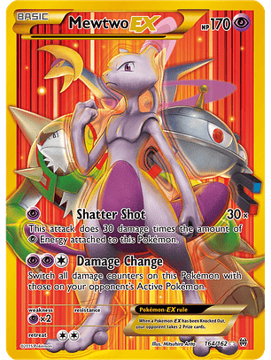 Mewtwo EX #164/162 Pokémon BREAKthrough