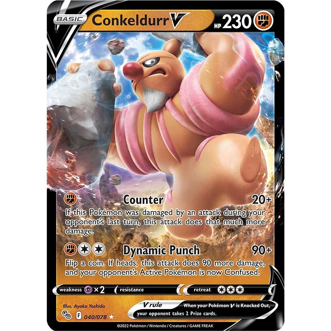 Conkeldurr V #40/78 Pokémon Go 1