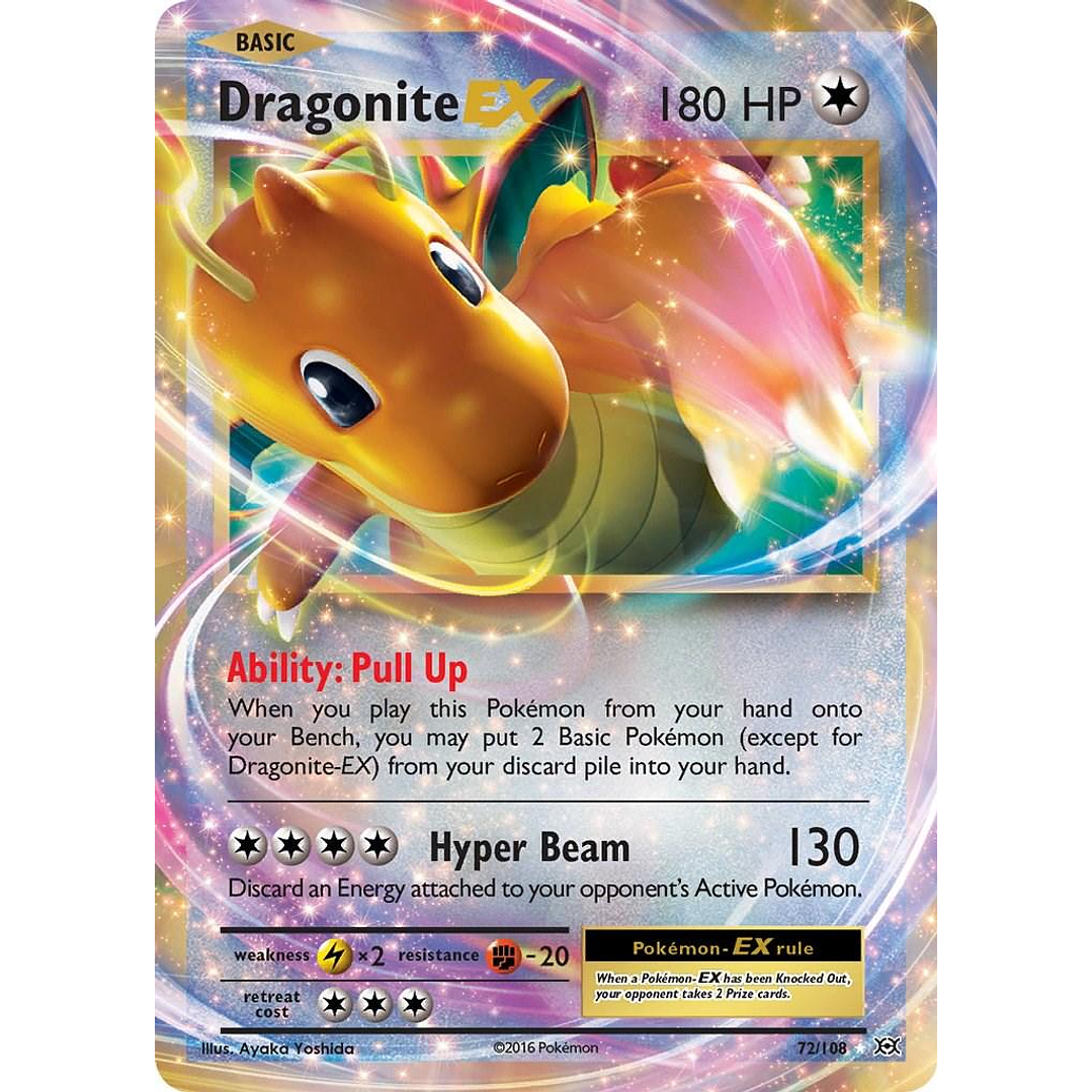 Dragonite EX #72/108 Pokémon Evolutions 1