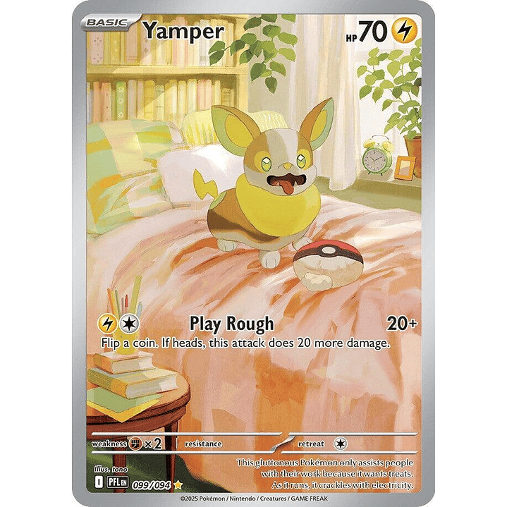 Yamper #99/94 Phantasmal Flames 1