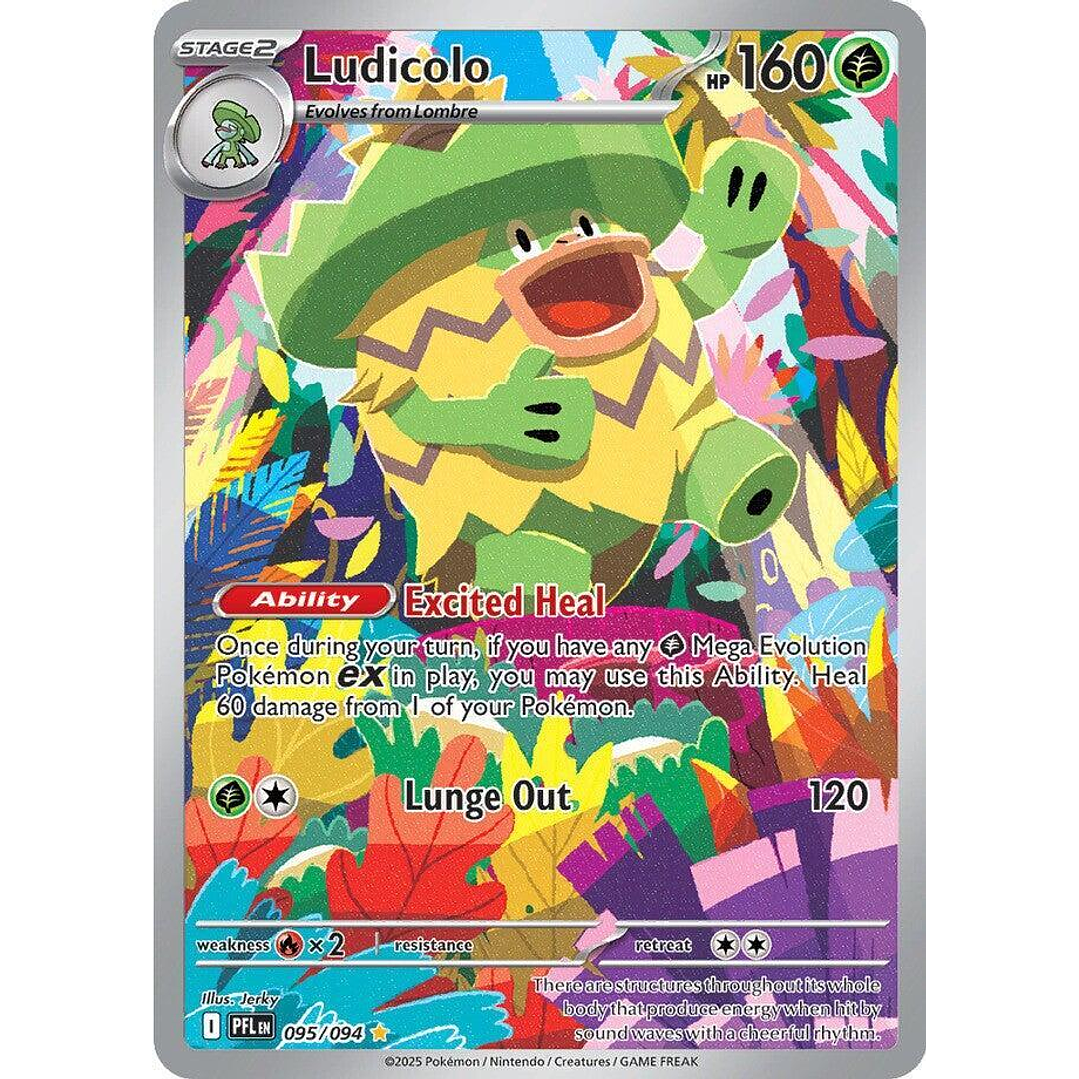 Ludicolo #95/94 Phantasmal Flames 1