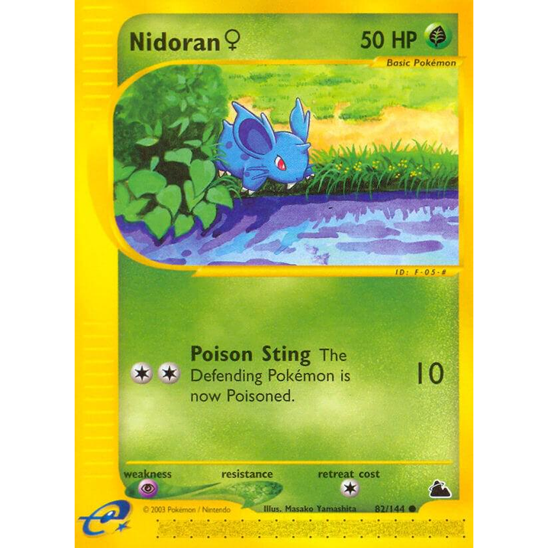 Nidoran #82/144 Pokémon Skyridge 1