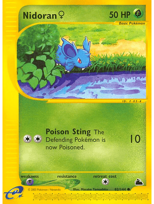 Nidoran #82/144 Pokémon Skyridge