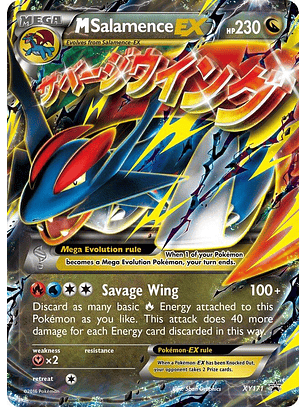 M Salamence EX #XY171 Pokémon Promo