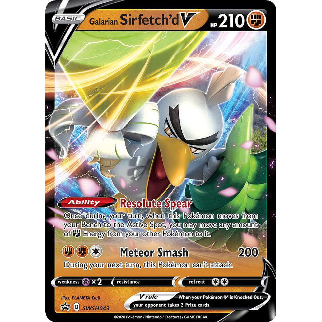 Galarian Sirfetch'd V #SWSH043 Pokémon Promo 1