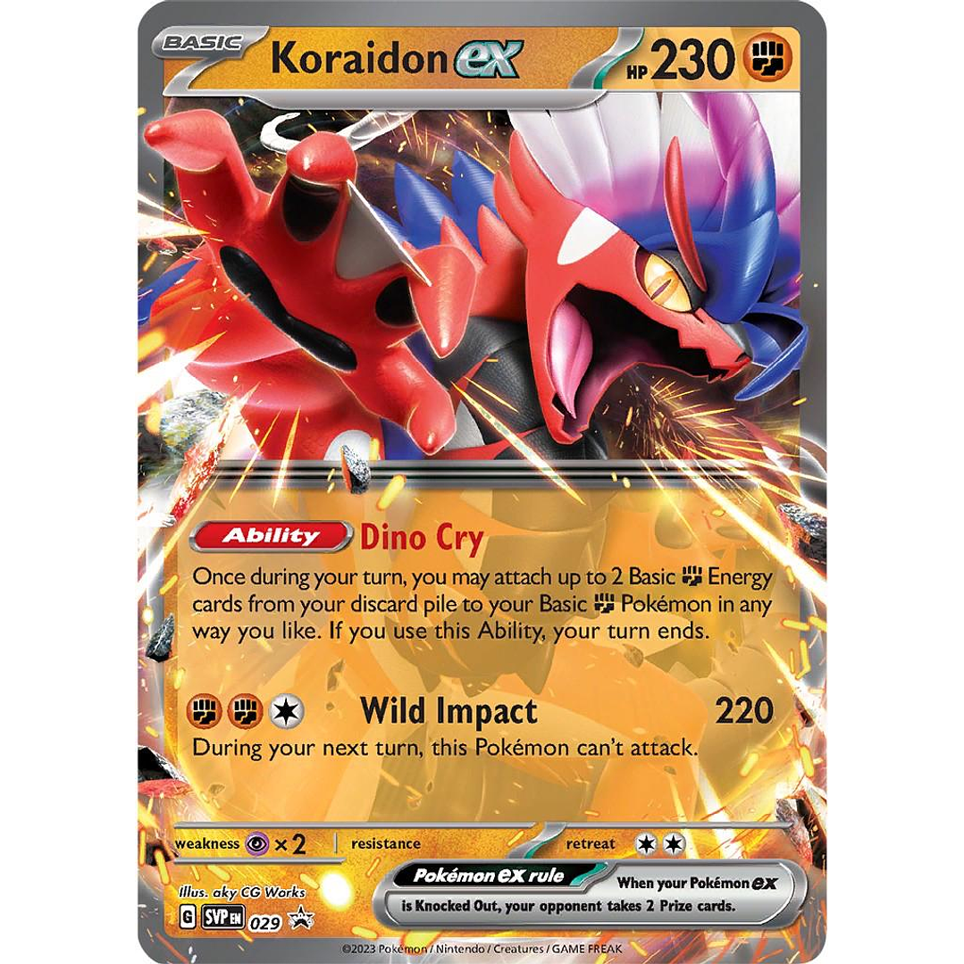 Koraidon ex #29 Pokémon Promo 1